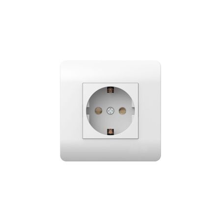 Розетка Chint NEW3-E встраиваемая белая со шторками (431534)