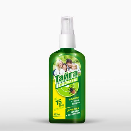 Спрей от клещей Тайга антиклещ 125 мл