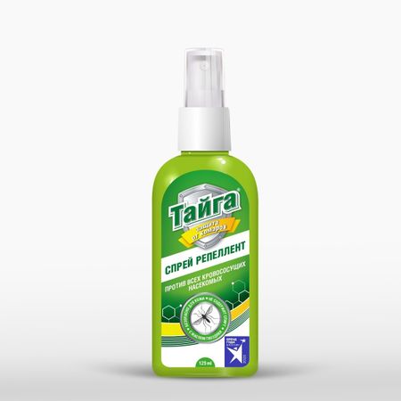 Спрей репеллентный Тайга от всех кровососущих насекомых 125 мл