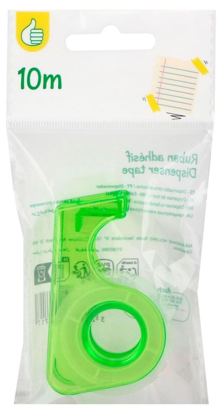 Клейкая лента Каждый день в диспенсере 15 мм, 10 м