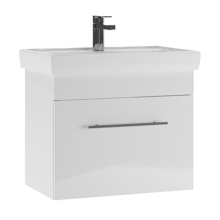 Тумба под раковину Енисей 50 см подвесная белая (УПП00038121)