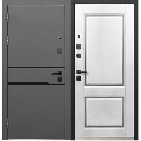 Дверь входная Ferroni Luxor Классика левая графит серый муар - эмалит белый 860х2050 мм иван сергеевич тургенев классика жанра комплект из 3 книг