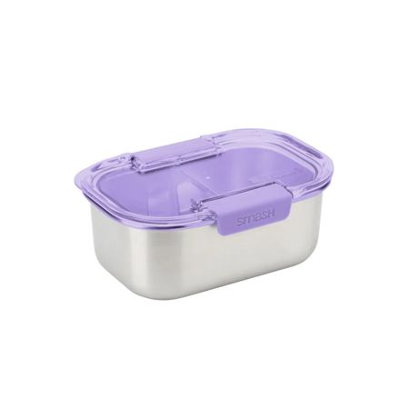 Контейнер Smash стальной 430 мл двухсекционный