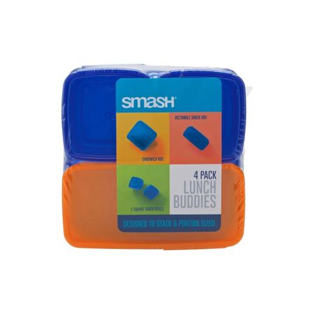 Набор контейнеров Smash для ланча 4 штуки