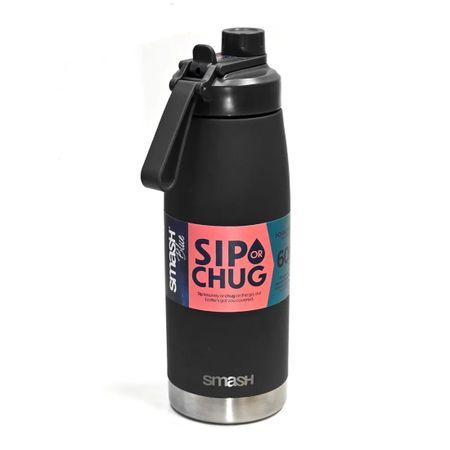 Термобутылка Smash стальная 0.95 л c вакуумной изоляцией