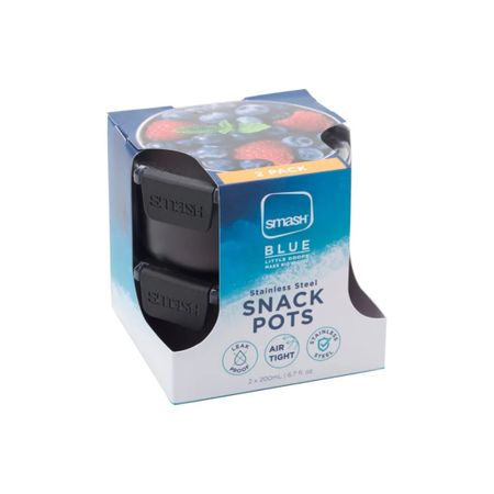 Набор контейнеров Smash стальной 200 мл 2 штуки