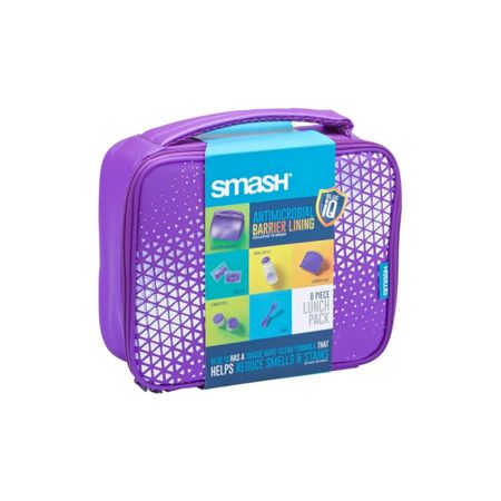 Набор Smash для ланча 8 предметов фиолетовый
