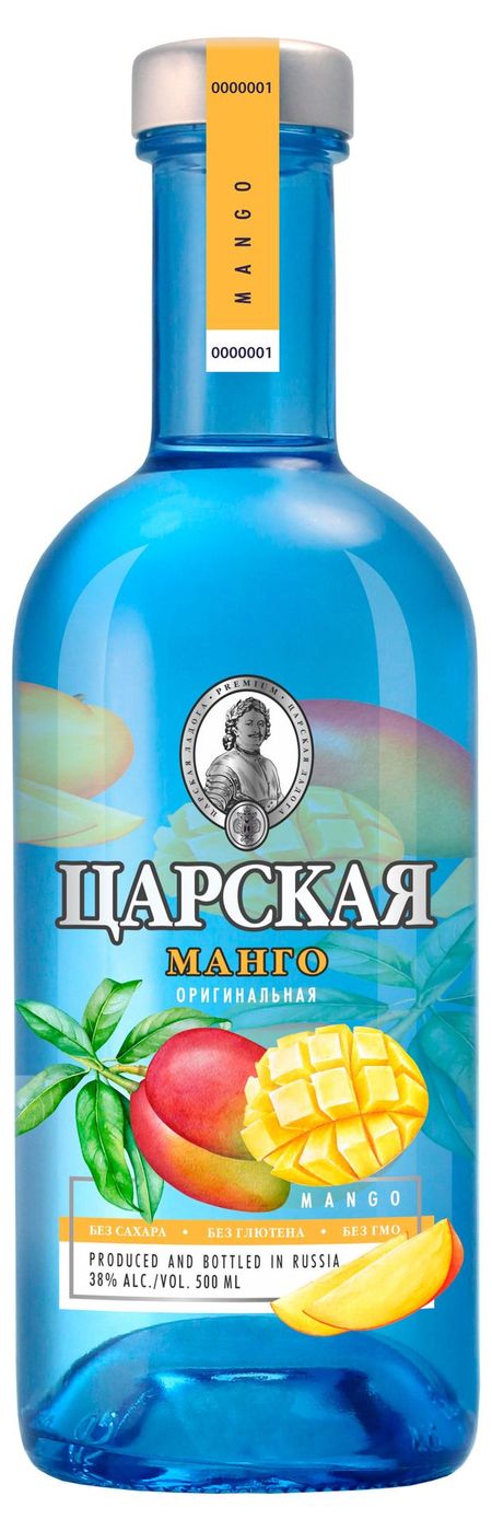 Настойка Царская Манго Россия, 0,5 л