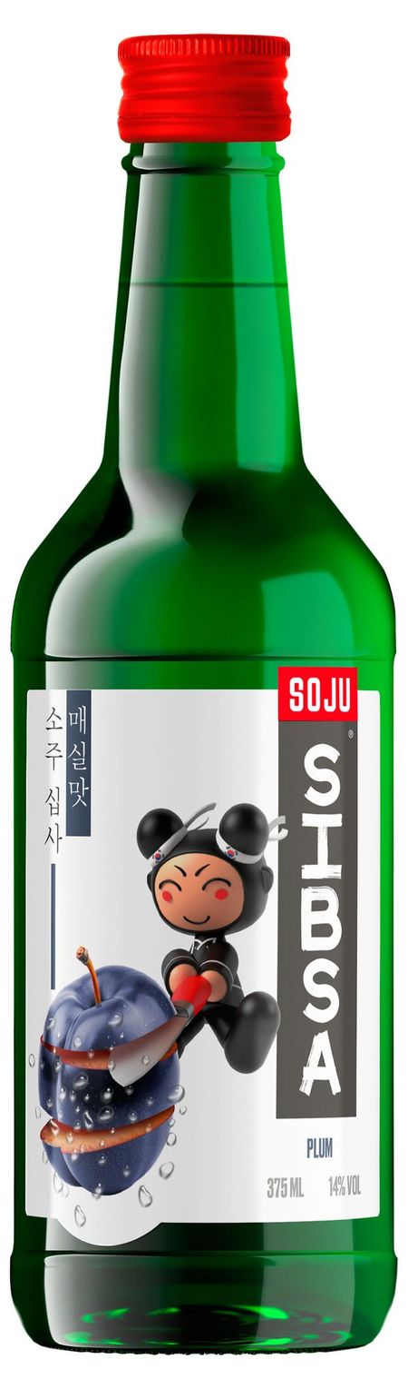 Соджу Sibsa Слива Россия, 375 мл