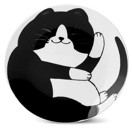 Тарелка десертная Atmosphere of Art фарфоровая Cats, 19 см