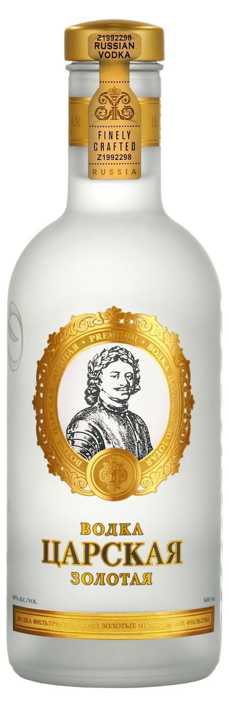 Водка Царская Золотая Россия, 0,5 л андрей готлибович шопперт красавчик царская немилость