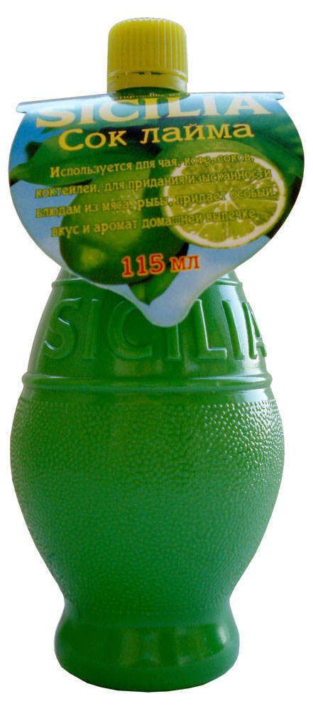 Сок лайма Sicilia, 115 мл чем замечательно христианство м дсуза