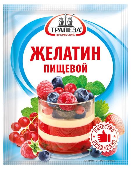 Желатин пищевой Трапеза, 25 г