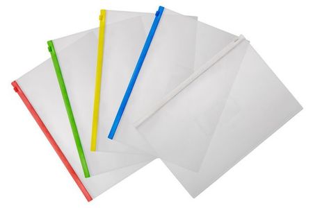 Папка-конверт Каждый день с молнией сбоку, A5 конверт для денег день рождения код 820