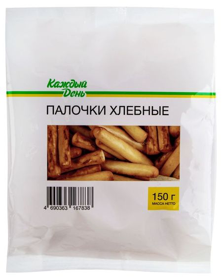 Хлебные палочки Каждый день, 150 г