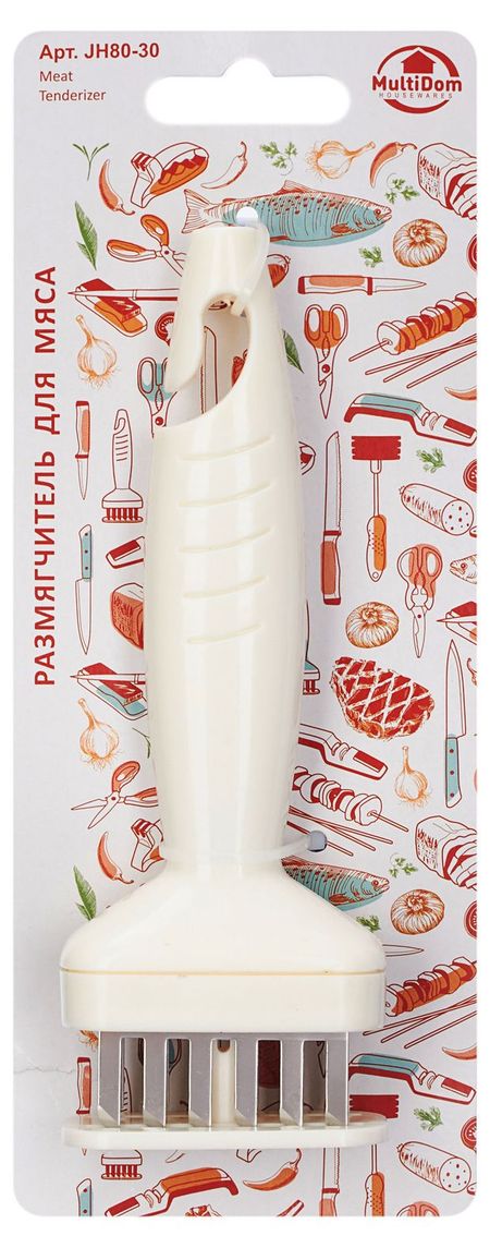 Размягчитель для мяса Мультидом, 17x7x4 см елена петровна черногрудова тесты по русскому языку без выбора ответа 6 класс часть 2 к учебнику м т баранова и др м просвещение