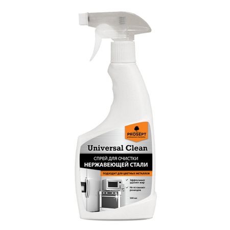 Средство Prosept Universal Clean для очистки стали и цветных металлов спрей 500 мл физико математическая теория больших необратимых деформаций металлов