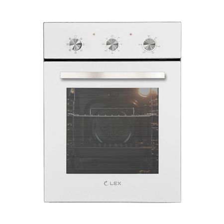 Духовой шкаф электрический встраиваемый Lex EDM 4570 450 мм белый (CHAO000301)