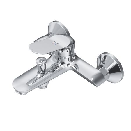 Смеситель для ванны AM.PM Sunny хром однорычажный с коротким изливом без лейки (F85C10000)