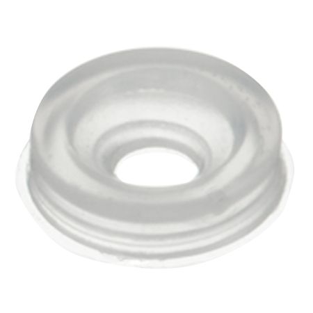 Шайба для обивки пластиковая d4 мм прозрачная (30 шт.) pe пластиковая нейлоновая прозрачная изоляционная мягкая простая прокладка кольцевая прокладка плоская шайба m3 m3 5 m4 m5 m6 m8 m10 m12 m14 m16 m18m20