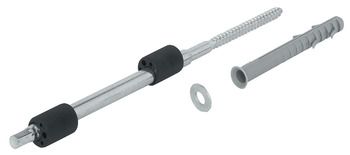 Полкодержатель невидимого монтажа для толщины полки от 19 мм