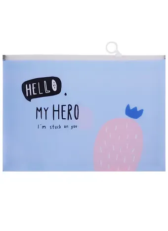 Папка на молнии А4 с расширением 