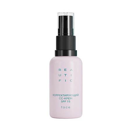 CC крем для лица BEAUTIFIC Корректирующий СС-крем SPF15 Acne Away