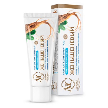 Крем для глаз НЕВСКАЯ КОСМЕТИКА Крем вокруг глаз с Женьшенем