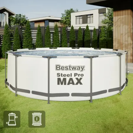 Бассейн каркасный Bestway 56260 BW 366x100 см резервуар для воды neatsvor x600 c600 x600 pro