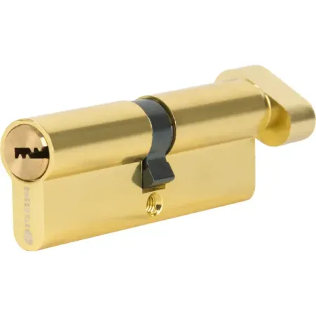 Цилиндр Standers TTAL1-4545NBGD, 45x45 мм, ключ/вертушка, цвет латунь персонализированные вышитые салфетки из хлопка tlxt 45x45 см