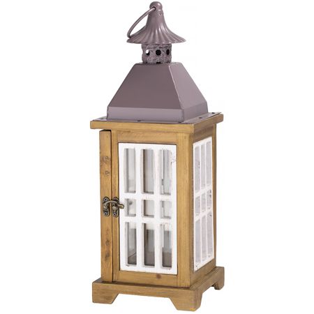 Подсвечник-фонарь Glasar 15х15х41 см