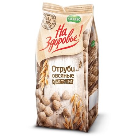 Отруби овсяные КУНЦЕВО На здоровье, 175 г