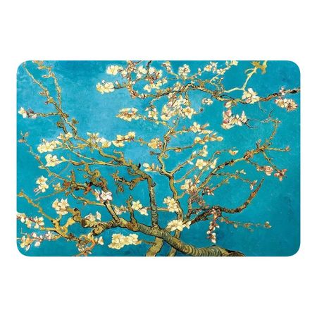 Набор подставок+костеры GenLex Цветки миндаля 4 шт пробка