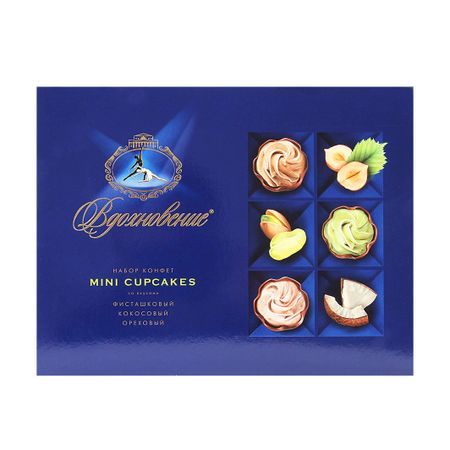 Набор конфет  Вдохновение Mini Cupcakes 165 г пакеты для конфет в виде пчелы wayfun