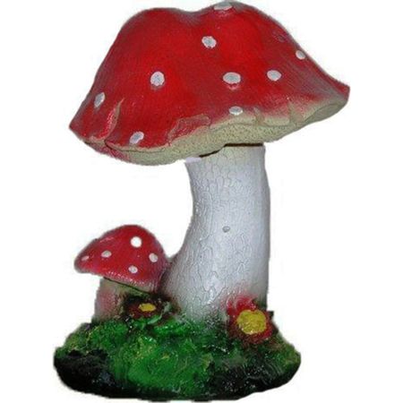 Грибы-мухоморы малые два Тпк полиформ миниатюрные светящиеся грибы из канифоли