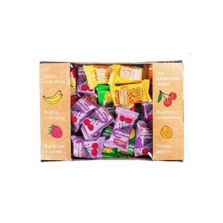 Фруктовые пастилки У Палыча без добавления сахара с яблоком со вкусом малины, апельсина, банана, вишни, абрикоса 0,8 кг раис абрарович бурганов планирование на предприятии учебник для вузов