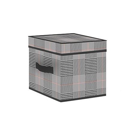 Короб стеллажный Лакарт Дизайн с крышкой  TBL-3 Basic 30х30х30см