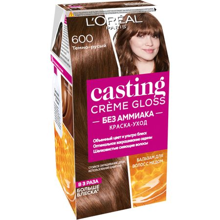 Краска L’Oreal Casting Creme Gloss 600 254 мл Темно-русый (А3124200)