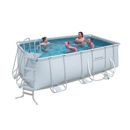 Бассейн прямоугольный Bestway 412x201x122 см набор (56456 )