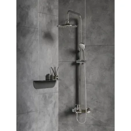 Душевая система Esko Marburg STMB54 со смесителем 3 режима цвет хром керамические шлифовальные головки rams bralin 10 шт