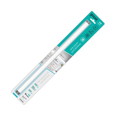 Светильник сенсорный модульный Gauss G 6W 4000K TOUCH DIM сенсорные под cabinet светильники shineknot три а