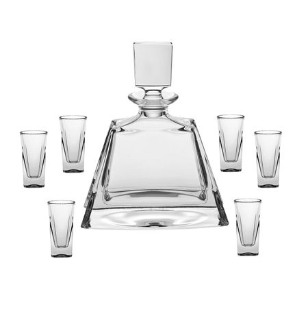 Набор для ликера Crystalite Bohemia Штоф 700 мл и 6 рюмок 50 мл (990/99999/9/00000/488-709)