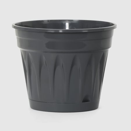Кашпо Serinova Revak 18,1x14,6 см антрацит