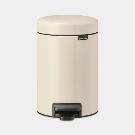 Бак мусорный с педалью Brabantia Newicon бежевый 5 л