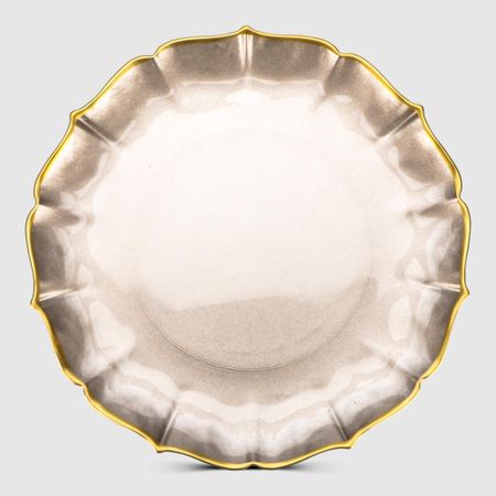 Тарелка ArdaCam charlotte д27.5см жемчужный