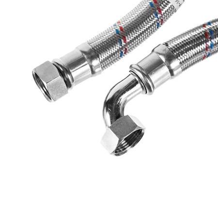 Подводка гибкая для воды угловая ТР-сантехника Гигант 3/4 ВР(г) х 3/4 ВР(г) 60 см (26386)