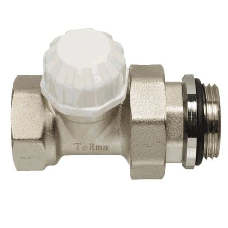Клапан (вентиль) термостатический для коллектора Terma 1 НР(ш) х 1 ВР(г) (89089)