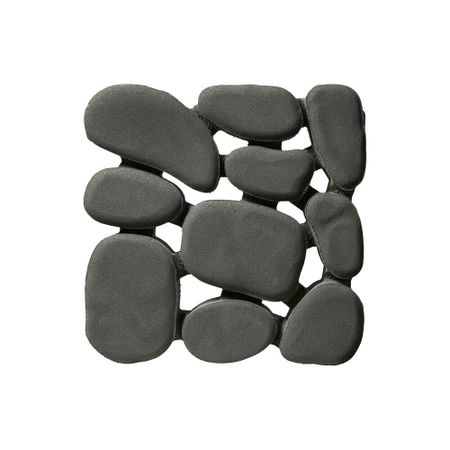 Решетка газонная бетонная BRAER Грин Галет серая 500х500х80 мм деревянная решетка для растений