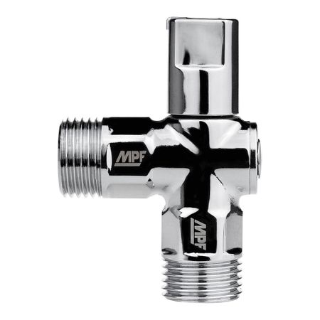 Кран шаровой латунный MPF 1/2 НР(ш) х 1/2 НР(ш) к бытовой технике хром мини с отражателем угловой ГОСТ Р 59553-2021 (ИС.081199) глазки мини идет коза рогатая колокольчик на шее