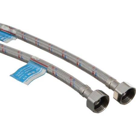 Подводка гибкая для воды ТР-сантехника 1/2 ВР(г) х 1/2 ВР(г) 50 см (21783) а г кудряшова сантехника евроремонт